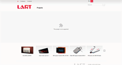 Desktop Screenshot of en.lart.ru